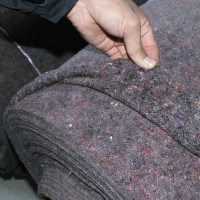 公路無(wú)紡布定做批發(fā) 防寒保溫毛氈 批發(fā)大棚黑色無(wú)紡布