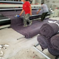 廠家批發(fā) 蔬菜大棚防寒公路養(yǎng)護(hù)灰棉毛氈 保溫被鋪路棉毛氈