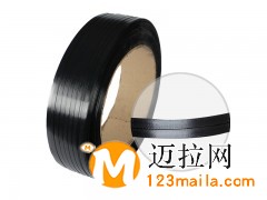 臨沂PET黑色塑鋼打包帶生產(chǎn)廠家，塑鋼打包帶批發(fā)