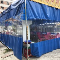 供應(yīng)大排檔保暖透明簾布，廠家批發(fā)定制