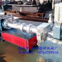 雙螺桿擠出機擠出造粒設(shè)備塑料造粒機PE薄膜塑料回收造粒機
